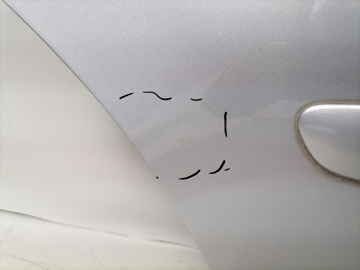 VW Touran 1T original T&uuml;r hinten rechts LA7W Reflexsilber Metallic Rohbau Bj.2005